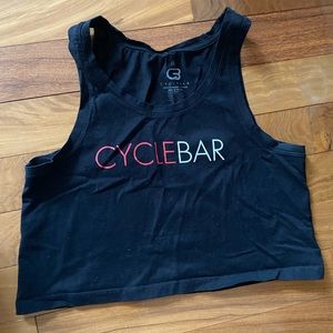 Cyclebar crop tank